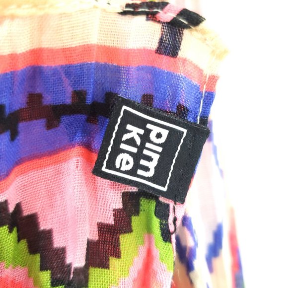 3/$25 Aztec Geometric Colorful Scarf Wrap Shawl Cover Up - Picture 6 of 6